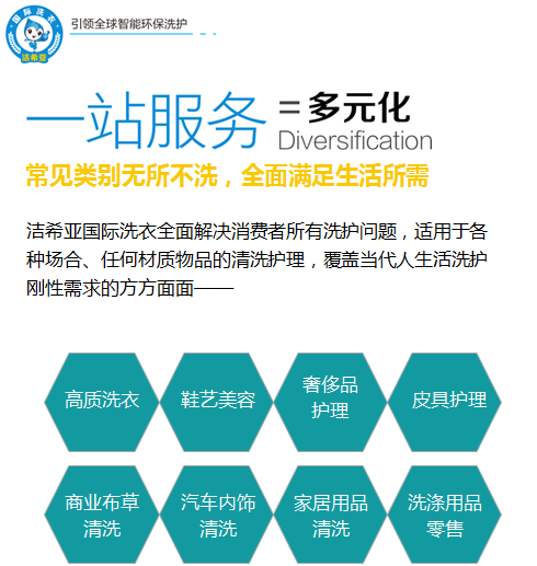 潔希亞國(guó)際洗衣：干洗店模式選擇 加盟商開(kāi)心就好